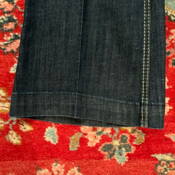 Ariat Denim High Rise Womens Slim Trouser Jeans  Dry Cleaned 32/32 - Picture 8 of 11